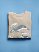 Cetacea I. Sweatshirt -June Erica Vess Designs