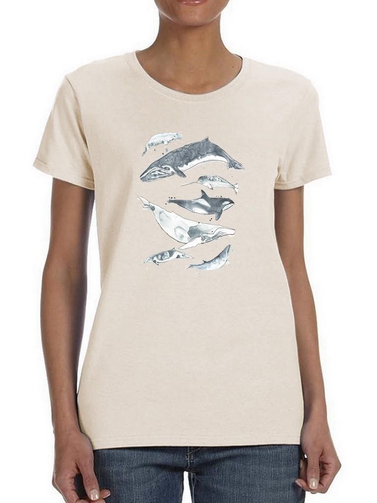 Cetacea I. T-shirt -June Erica Vess Designs