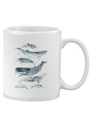 Cetacea Ii. Mug -June Erica Vess Designs
