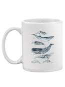 Cetacea Ii. Mug -June Erica Vess Designs