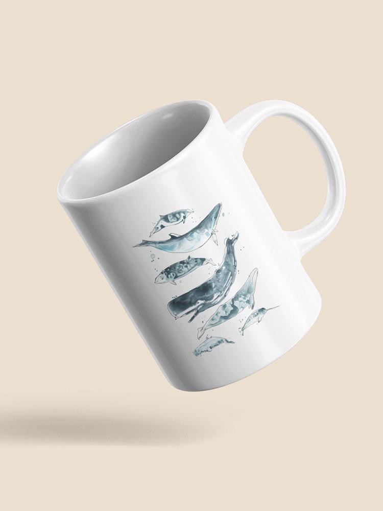 Cetacea Ii. Mug -June Erica Vess Designs