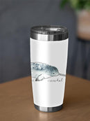 Cetacea Narwhal. Tumbler -June Erica Vess Designs