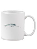 Cetacea Narwhal. Mug -June Erica Vess Designs