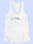 Cetacea Narwhal T-shirt -June Erica Vess Designs