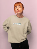 Cetacea Narwhal Sweatshirt -June Erica Vess Designs