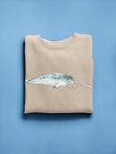 Cetacea Narwhal Sweatshirt -June Erica Vess Designs