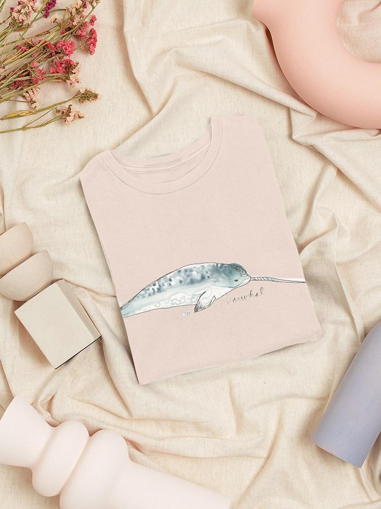 Cetacea Narwhal T-shirt -June Erica Vess Designs