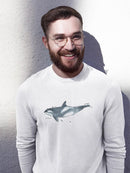 Cetacea Orca Whale Sweatshirt -June Erica Vess Designs