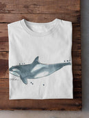Cetacea Orca Whale T-shirt -June Erica Vess Designs