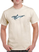 Cetacea Orca Whale T-shirt -June Erica Vess Designs