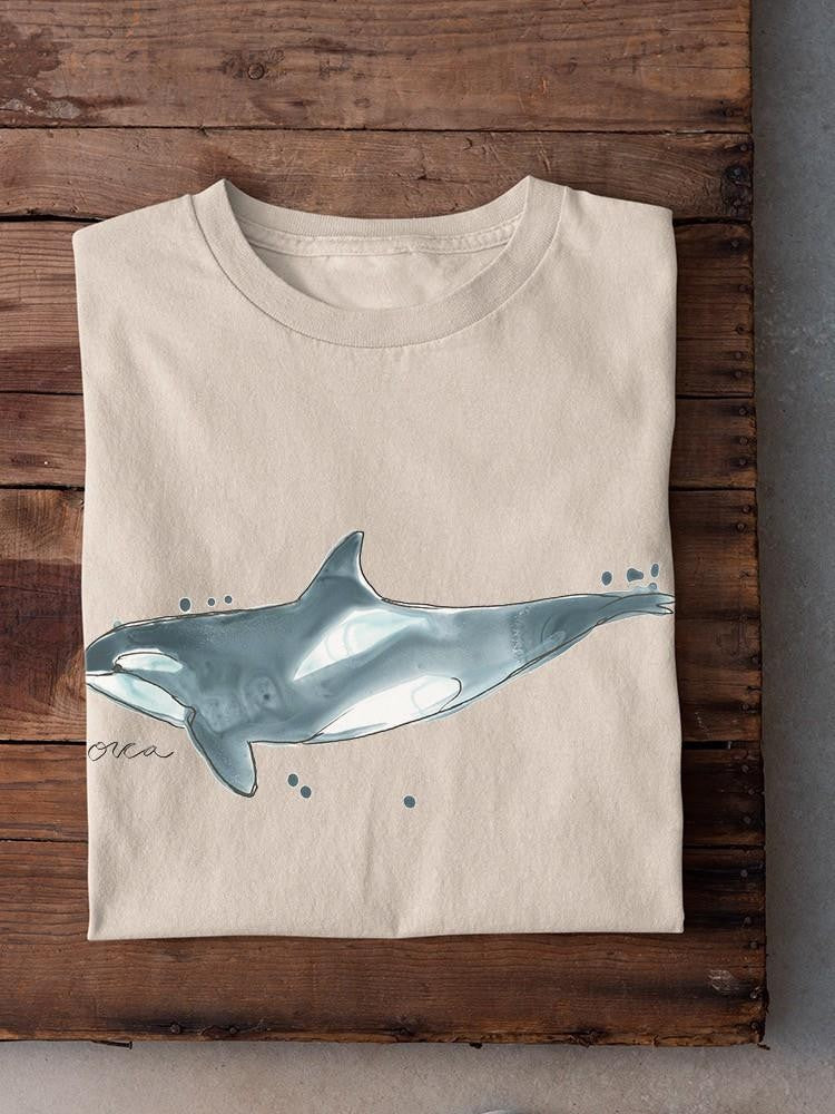 Cetacea Orca Whale T-shirt -June Erica Vess Designs