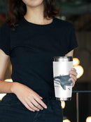 Cetacea Orca Whale. Tumbler -June Erica Vess Designs