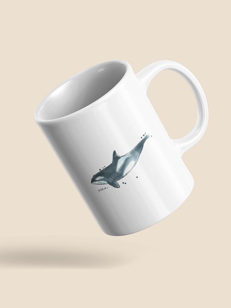 Cetacea Orca Whale. Mug -June Erica Vess Designs