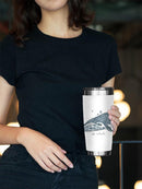 Cetacea Sei Whale. Tumbler -June Erica Vess Designs