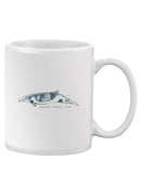 Cetacea Shepherd's Beak Whale. Mug -June Erica Vess Designs