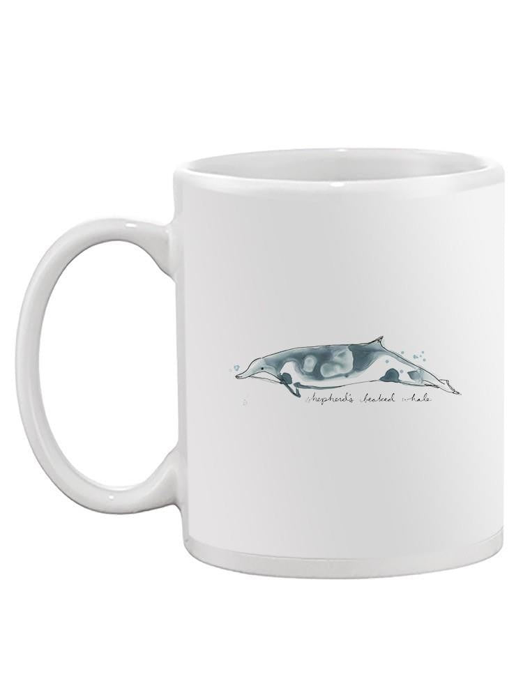 Cetacea Shepherd's Beak Whale. Mug -June Erica Vess Designs