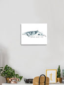 Cetacea Shepherd's Beak Whale. Wall Art -June Erica Vess Designs