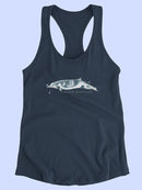 Cetacea Shepherd's Beak Whale T-shirt -June Erica Vess Designs