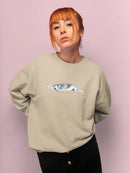 Cetacea Shepherd's Beak Whale Sweatshirt -June Erica Vess Designs