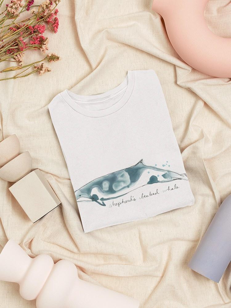 Cetacea Shepherd's Beak Whale T-shirt -June Erica Vess Designs
