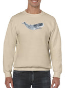 Cetacea Whale Sweatshirt -June Erica Vess Designs