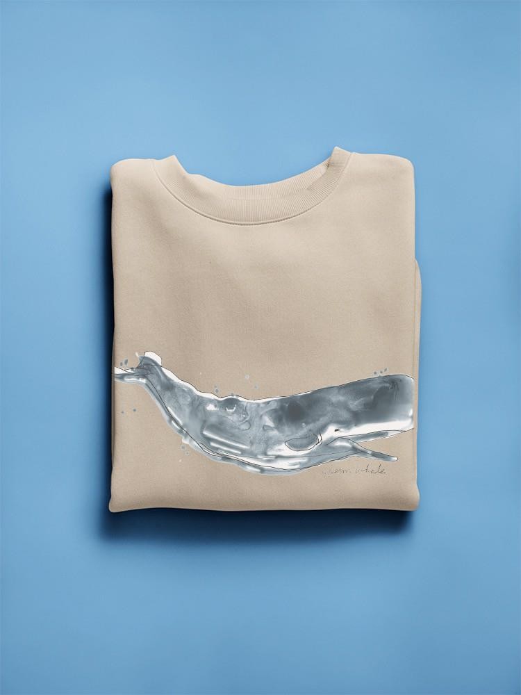 Cetacea Whale Sweatshirt -June Erica Vess Designs