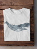 Cetacea Whale T-shirt -June Erica Vess Designs