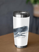 Cetacea Whale. Tumbler -June Erica Vess Designs