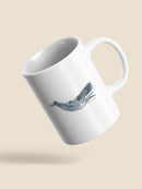 Cetacea Whale. Mug -June Erica Vess Designs