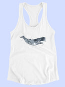 Cetacea Whale T-shirt -June Erica Vess Designs