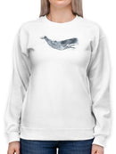 Cetacea Whale Sweatshirt -June Erica Vess Designs