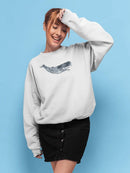Cetacea Whale Sweatshirt -June Erica Vess Designs