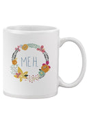 Snarky Florals. Ix Mug -June Erica Vess Designs