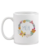 Snarky Florals. Ix Mug -June Erica Vess Designs