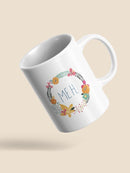 Snarky Florals. Ix Mug -June Erica Vess Designs