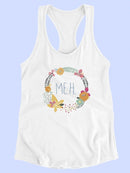 Snarky Florals Ix. T-shirt -June Erica Vess Designs