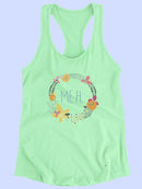 Snarky Florals Ix. T-shirt -June Erica Vess Designs