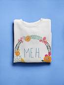 Snarky Florals Ix. Sweatshirt -June Erica Vess Designs