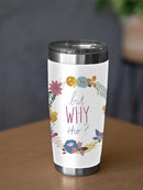 Snarky Florals. Vii Tumbler -June Erica Vess Designs