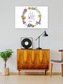 Snarky Florals. Vii Wall Art -June Erica Vess Designs