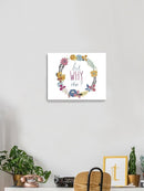 Snarky Florals. Vii Wall Art -June Erica Vess Designs