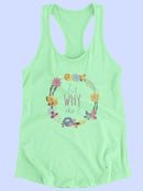 Snarky Florals Vii. T-shirt -June Erica Vess Designs