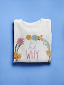 Snarky Florals Vii. Sweatshirt -June Erica Vess Designs