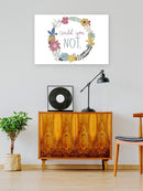 Snarky Florals. Viii Wall Art -June Erica Vess Designs