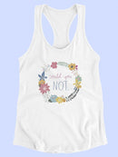 Snarky Florals Viii. T-shirt -June Erica Vess Designs