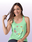 Snarky Florals Viii. T-shirt -June Erica Vess Designs