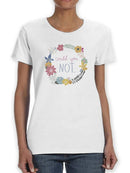 Snarky Florals Viii. T-shirt -June Erica Vess Designs