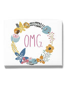 Snarky Florals. X Wall Art -June Erica Vess Designs