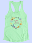 Snarky Florals X. T-shirt -June Erica Vess Designs