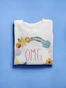 Snarky Florals X. Sweatshirt -June Erica Vess Designs